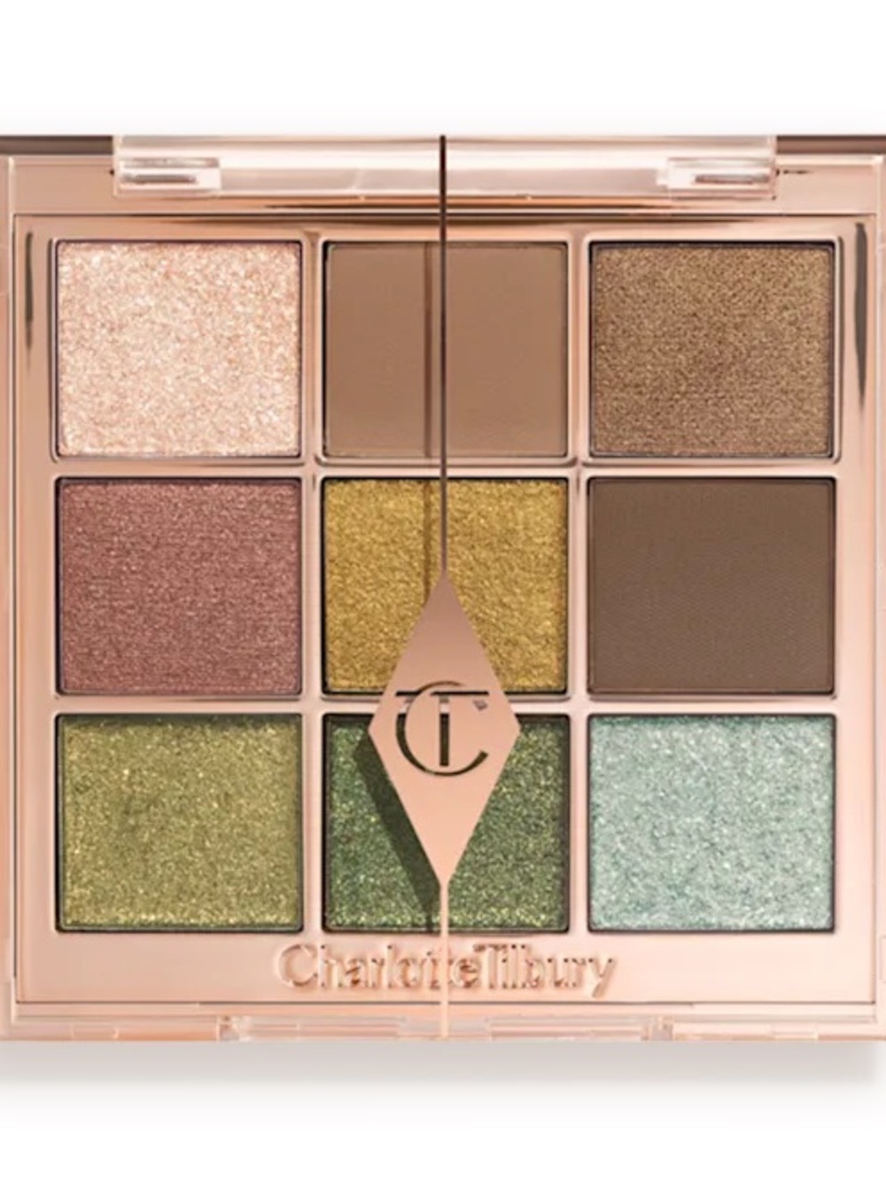 RARE!!! Limited Edition Charlotte Tilbury Emerald Effect Eyeshadow Palette
